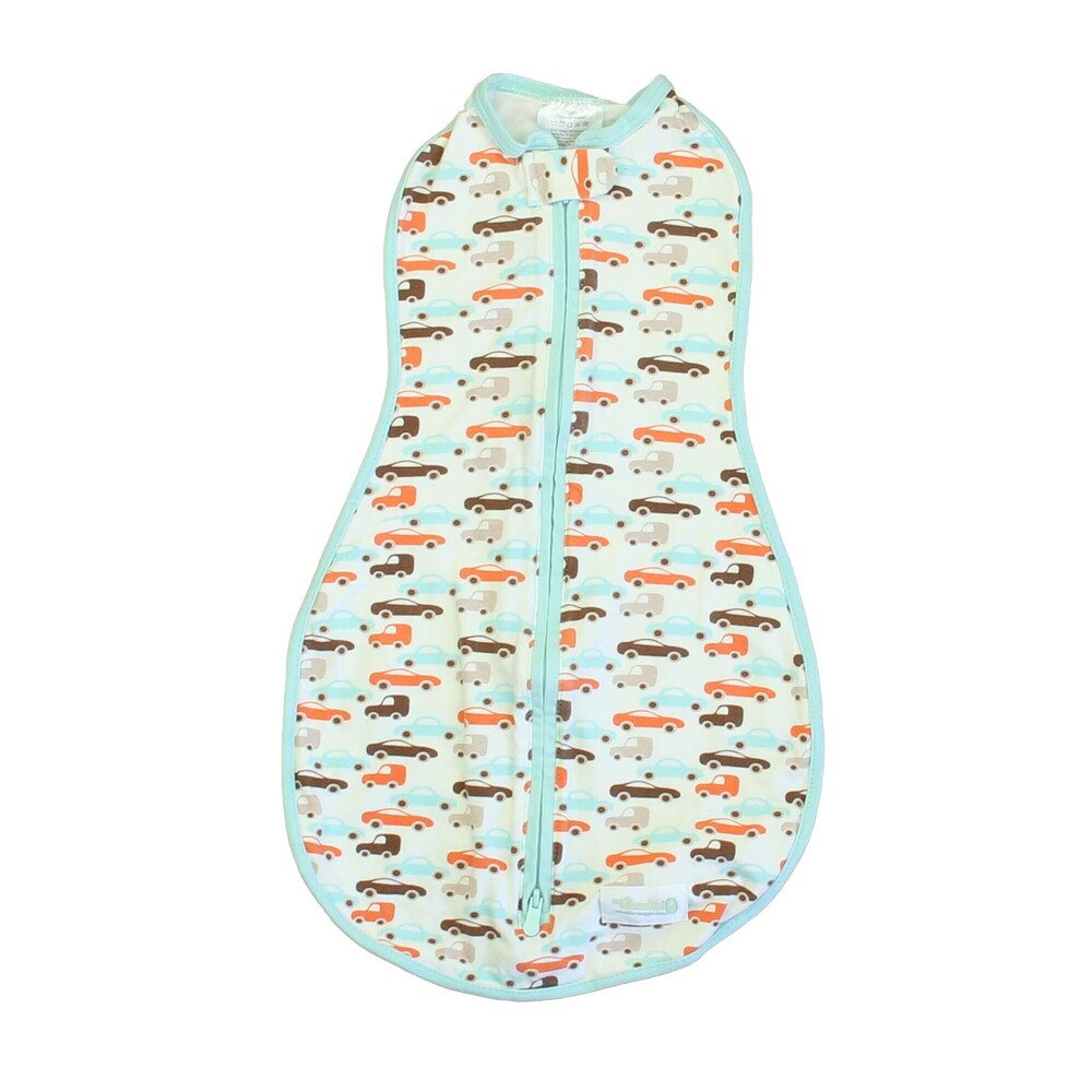 Woombie Boys Orange | Blue | Brown Cars Sleepsack size: 3 Months
